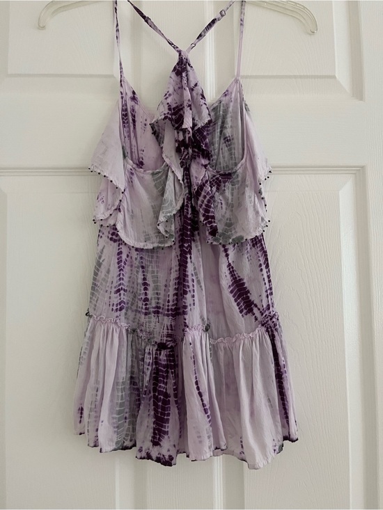 Free People Tops - Free People Purple Tie-Dye Sundress